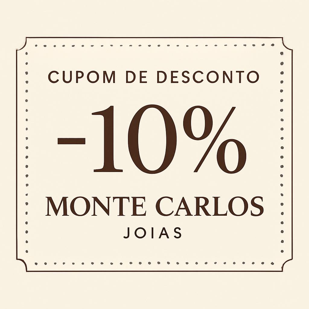 Cupom de Desconto Monte Carlos Joias → 【2025】