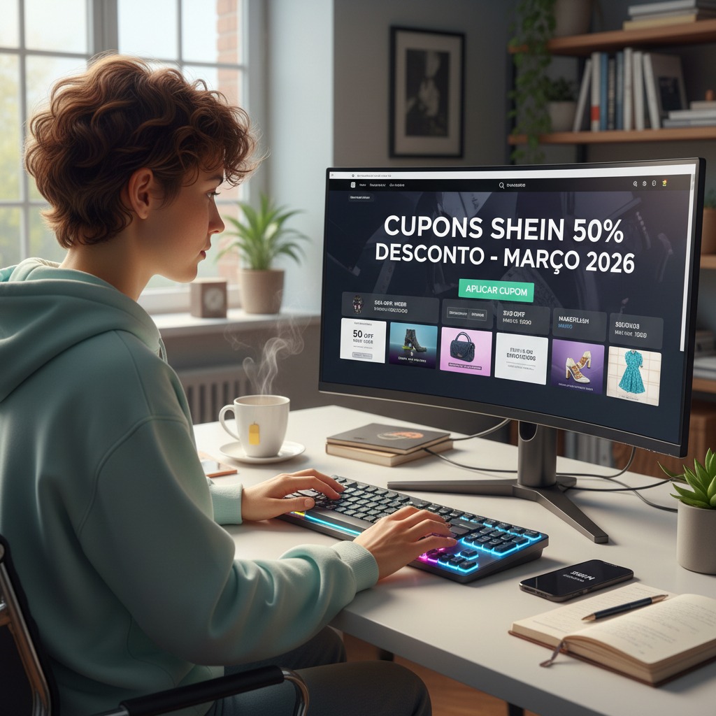 Como conseguir cupom Shein 50% atualizado em Março 2026: Guia Completo
