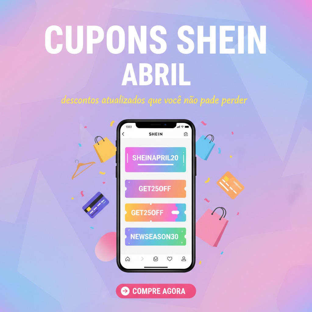 Cupons SHEIN Abril: descontos atualizados que você não pode perder