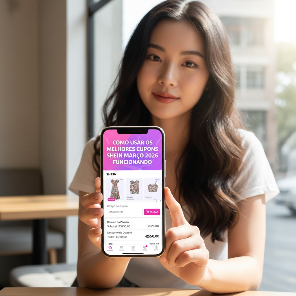 Lista completa de cupons: cupom shein primeira compra 2026