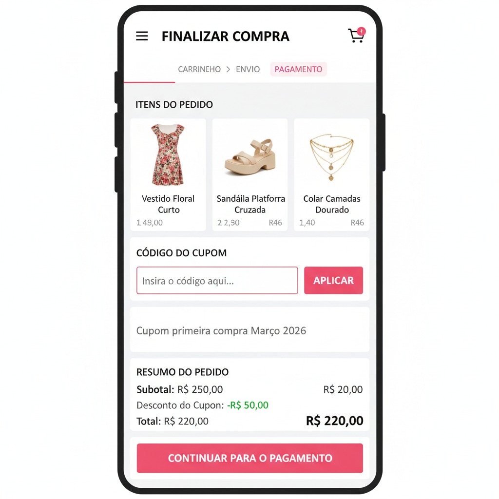 Como usar o cupom MOTF 60% para economizar nas compras