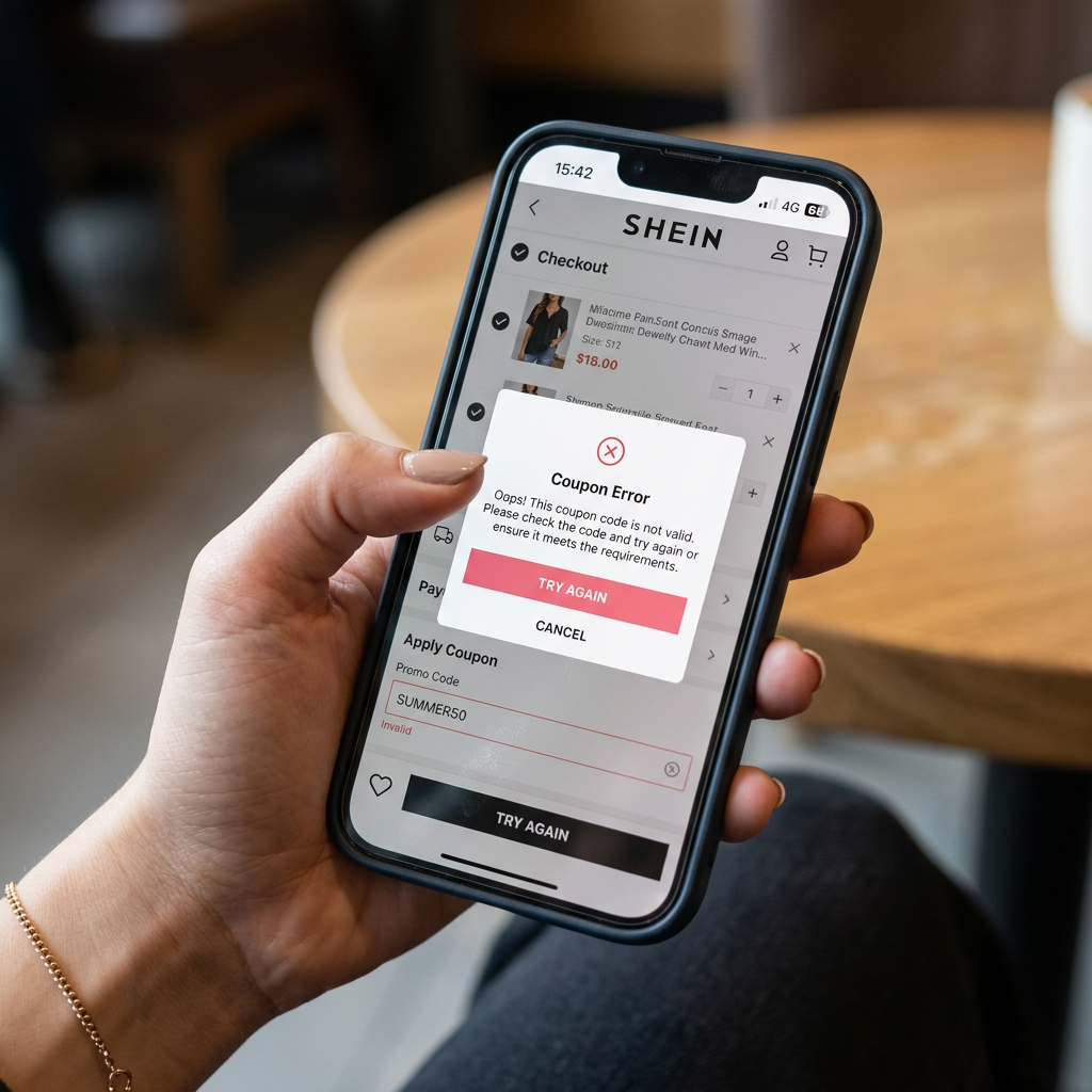 Cupom SHEIN Não Funciona? Veja os Motivos e Como Resolver Aqui